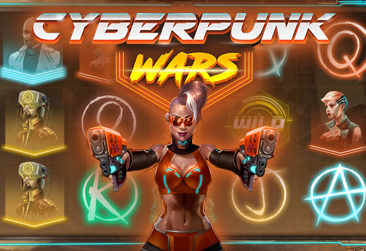 Cyberpunk Wars - Woohoo slot at 1Bet Kasyno Polska Casino